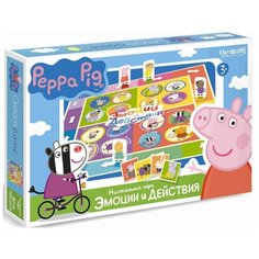 Настольная игра Origami Peppa Pig. Эмоции и действия