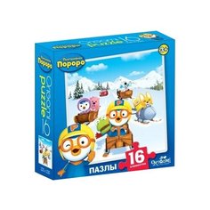 Пазл Origami Пингвиненок Пороро (02151), 16 дет.