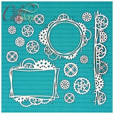 Чипборд Рамки стимпанк Craftstory