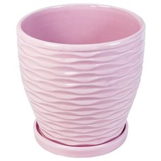Кашпо 21*19 см розовое Rettal