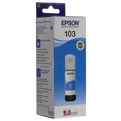 Контейнер с чернилами EPSON EcoTank C13T00S24A Голубой (Cyan)