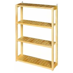 Полка ПК Тихвин ПН-40-4-Б 40х18х73 см, береза