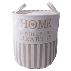 Handy Home Корзина для белья Home 36x36x39 см бежевый