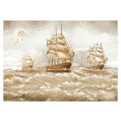 Фотообои Fotooboikin "Корабли 3D" 400х270