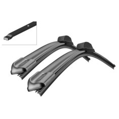 Щетка стеклоочистителя бескаркасная Bosch Aerotwin RLE A869S 650 мм / 430 мм, 2 шт.