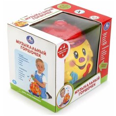 Умка B503-H05075RU "Умка" Игрушка обучающая "Музыкальный горшочек" (свет, звук)