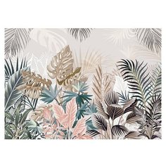 Фотообои Fotooboikin "Пальмовые листья принт" 400х270
