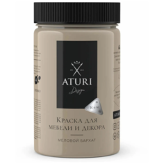 Краска латексная Aturi Design для мебели и декора "Меловой Бархат" матовая пудра 0.4 кг