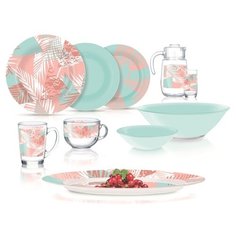 Столовый набор ГРАФИК ДЖАНГЛ 46 предметов Luminarc