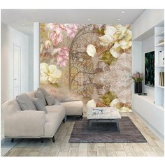 Фотообои на стену Fotooboikin "Магнолия" 300х270