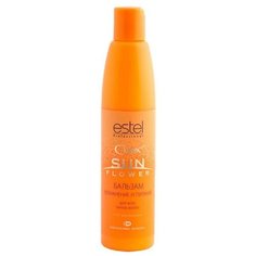 ESTEL Estel, Curex Sun Flower - бальзам для волос Увлажнение и питание с UV-фильтром, 250 мл