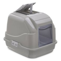 IMAC био-туалет для кошек EASY CAT 50х40х40h см, серо-бежевый