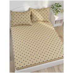 Простынь на резинке Сказка "Адель" натяжная 90х200 см 1,5-спальная