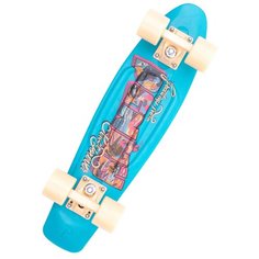 Мини-круизер Penny Postcard 22", 22, coastal blue