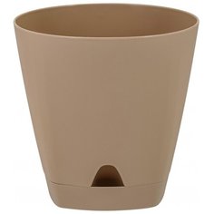 Горшок InGreen Amsterdam, 17 х 16,5 см молочный шоколад