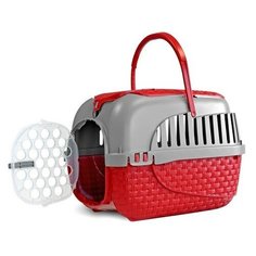 BAMA PET переноска KENNEL TOUR 52х33х34h см до 7 кг, красная