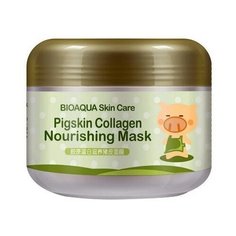 BioAqua Питательная коллагеновая маска Pigskin Collagen с кислородом, 100 г