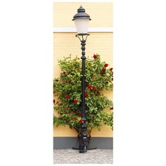 Фотообои Розовый куст 100*270см,магия уюта,холст Divino