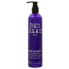 TIGI Bed Head шампунь-корректор цвета Dumb Blonde Purple Toning, 400 мл