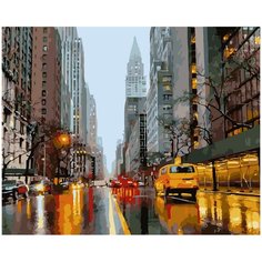 Molly Картина по номерам "Нью-Йорк. Манхэттен" 40х50 (KH0934)