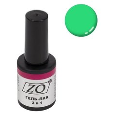 Гель-лак 3 в 1 ZO ZO-GT, 10 мл, 010 ярко-зеленый