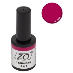 Гель-лак 3 в 1 ZO ZO-GT, 10 мл, 013 вишнёвый