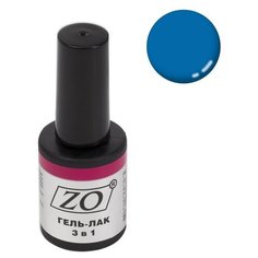 Гель-лак 3 в 1 ZO ZO-GT, 10 мл, 001 тёмно-морской