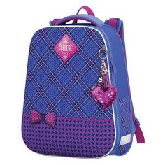 Berlingo ранец Expert College Style Blue RU045017, синий