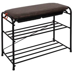 Подставка для обуви 3-х полочная 60 с сиденьем с ящиком ЗМИ ПДОсСя460