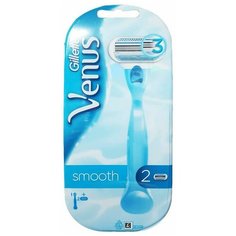 Станок для бритья Gillette Venus с 2 сменными кассетами