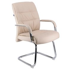 Стул Everprof Bond CF, металл/искусственная кожа, цвет: бежевый