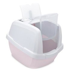 Туалет-домик для кошек IMAC MADDY 62х49,5х47,5h см, белый/нежно-розовый