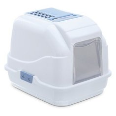 IMAC био-туалет для кошек EASY CAT 50х40х40h см, нежно-голубой