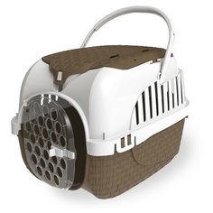 BAMA PET переноска KENNEL TOUR 52х33х34h см до 7 кг, коричневая