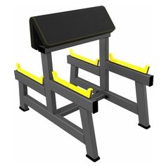 R-2044 Скамья для бицепса. Скамья Скотта (Seated Preacher Curl), DHZ