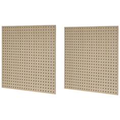 Перфопанель 595*595*5 мм МДФ, цвет дерево, 2 шт. Esse