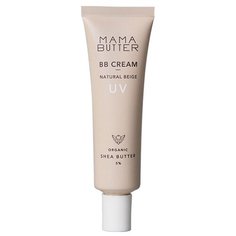 MAMA BUTTER BB крем Organic, SPF 50, 30 г, оттенок: natural beige