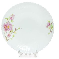 Тарелка обеденная Ветка сакуры 24см MFK08282/// ТП3020 (7 штук в упаковке) Millimi