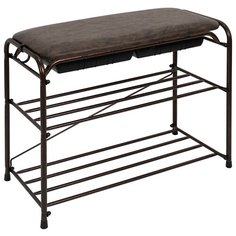 Подставка для обуви 3-х полочная 60 с сиденьем с ящиком ЗМИ ПДОсСя460