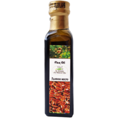 Льняное масло Эль Барака (El Baraka), нерафинированное, первый холодный отжим, 50 мл