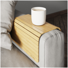 DECOREZ / Накладка на диван/ Столик на диван/ Подставка на подлокотник дивана/ Накладка на подлокотник/ Поднос