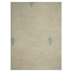 Дизайнерские обои Seabrook DAMASK FOLIO, США, акрил/бумага, моющиеся, Голубой, Французская, лилия, 0,52х10м, DF31104