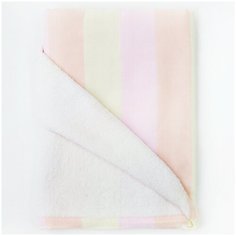 Полотенце банное, купальное для тела, лица, рук AMARO HOME 65*130 фиолетовый