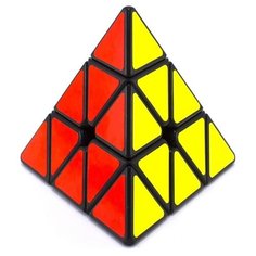 Головоломка ShengShou Pyraminx Aurora чёрный пластик