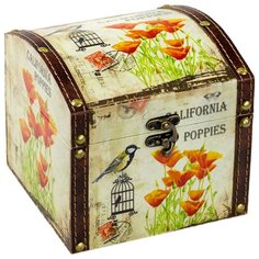 Шкатулка Калифорния 15x16x14см ГЛАСАР