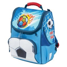 Ранец BRAUBERG STYLE c эргономичной спинкой, "Goal", 35х28х18 см, 229927