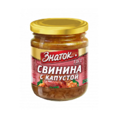 Свинина с капустой Знаток (0,450 кг) ГОСТ