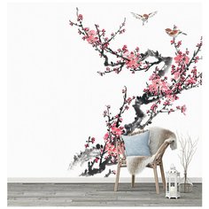 F02403 Фотообои Флизелиновые с виниловым покрытием, "Цветы " 300 x 270 см. Barton Wallpapers