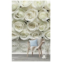 F10902 Фотообои Флизелиновые с виниловым покрытием, "Цветы" 200 x 270 см Barton Wallpapers