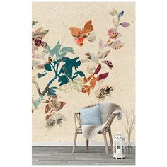 F09402 Фотообои Флизелиновые с виниловым покрытием, "Цветы" 200 x 270 см. Barton Wallpapers